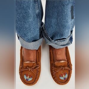 Minnetonka For Free People Ayashe Moccasins